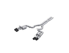 MBRP [24 - 25 Mustang GT S650] 3in Cat - Back Quad Tip - 4in Carbon Fiber Tips - JDMuscleCat Back Exhaust SystemmbrpS72553CF