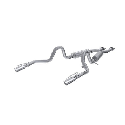 MBRP [99 - 04 Mustang GT/Mach 1] 2.5in Dual Split Rear AL Catback Exhaust w/ 3.5in Dual Wall Tips | S7221AL - JDMuscleCat Back Exhaust SystemmbrpS7221AL