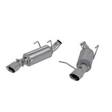 MBRP Armor Plus Series 3 - inch Dual Muffler Axle Back Exhaust System for Ford Mustang 2011 - 2014 | mbrpS7227409 - JDMuscleSPK349498