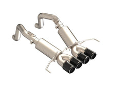 MBRP Armor Pro Series 14 - 19 Chevrolet Corvette 3 - inch Dual Split Rear Axle Back Exhaust System with Carbon Fiber Tips | mbrpS70303CF - JDMuscleSPK536203