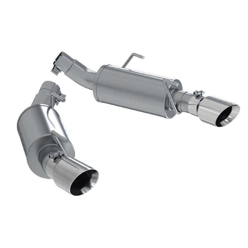 MBRP Armor Pro Series Dual Axle Back Exhaust System for 2005 - 2010 Ford Mustang GT & Shelby GT500 | mbrpS7200304 - JDMuscleSPK17169