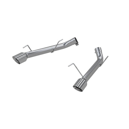 MBRP Armor Pro Series Dual Axle Back Exhaust System for 2005 - 2010 Ford Mustang GT - T304 Stainless Steel, 2.5 Inch Diameter with 4 Inch Tips | mbrpS7202304 - JDMuscleSPK17134