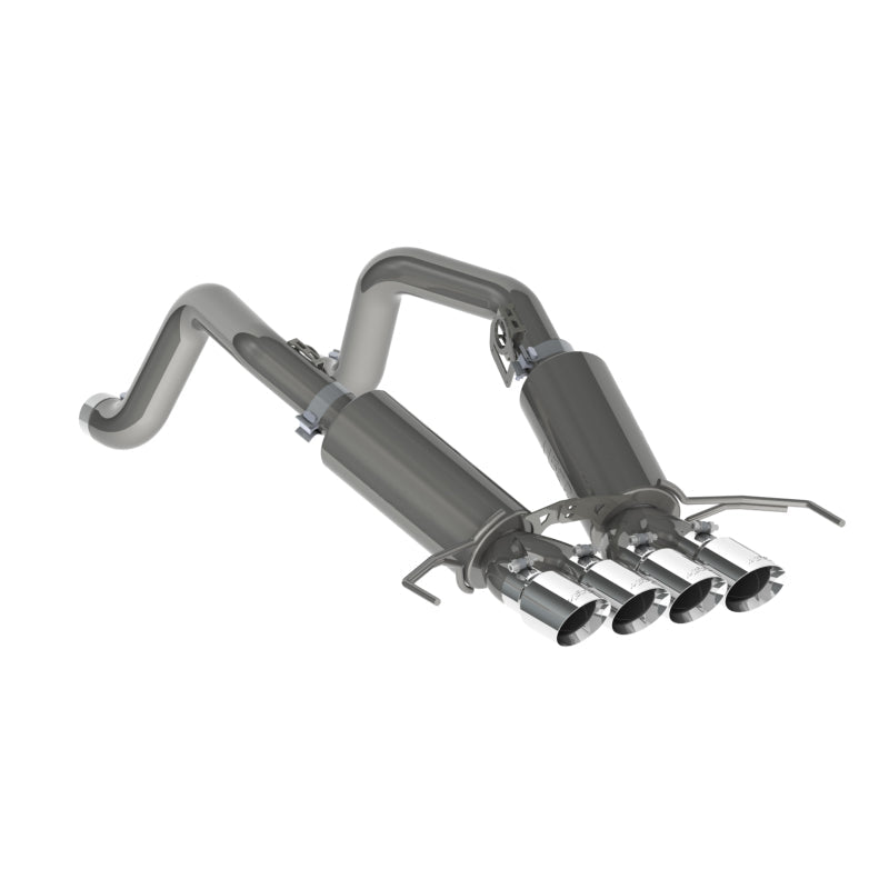 MBRP Armor Pro Series Dual Axle Back Exhaust System for Chevrolet Corvette 2014 - 2018 with 3 - inch T304 Stainless Steel Tips | mbrpS7030304 - JDMuscleSPK4370073