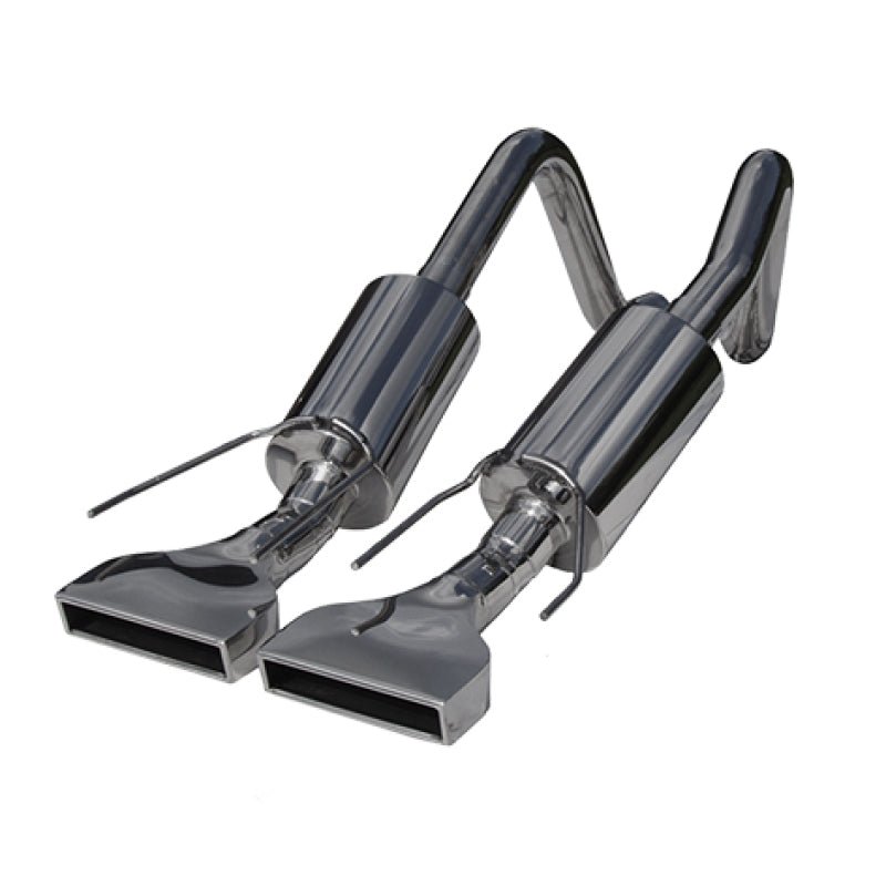 MBRP Armor Pro Series Dual Muffler Axle Back Exhaust System for Chevrolet Corvette 2005 - 2008 | mbrpS7002304 - JDMuscleSPK17502