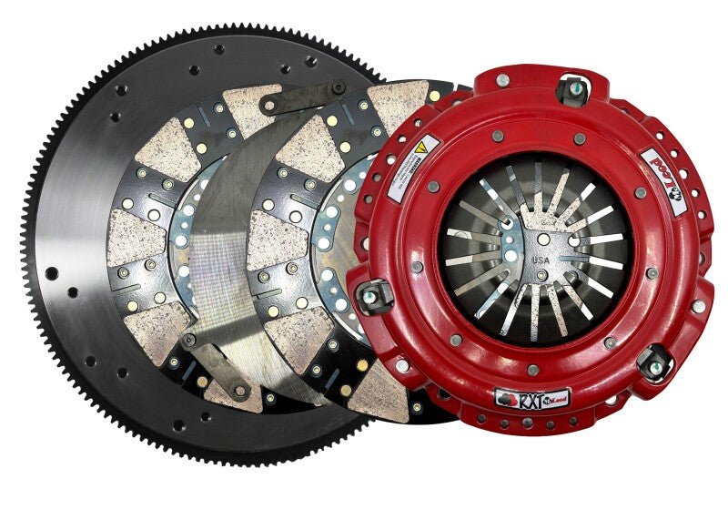 McLeod Racing [09-26 GM LS-X] RXT Twin Disc Clutch Kit 8-Bolt Crank - Ceramic Discs, Steel Flywheel - JDMuscleClutchesmlr6405807M