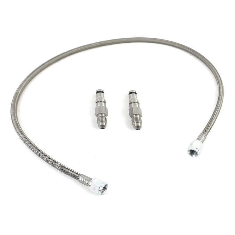 McLeod Racing 2015+ Ford Mustang Steel Braided Hydraulic Clutch Line Part MLR139253 | mlr139253 - JDMuscleSPK133673