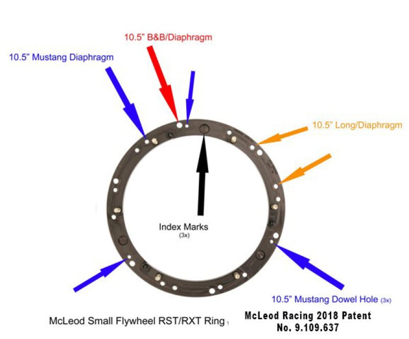 McLeod RXT Clutch 86 - 00 Mustang LX/GT 5.0L V8 RXT1200 Heavy Duty 26 Spline - JDMuscleShop the look 2mlr6923-07HD