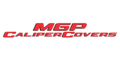 MGP 4 Caliper Covers Engraved Front 2015/Mustang Engraved Rear 2015/Bar & Pony Red/Silve 19in. Min - JDMuscleShop the look 2mgp10204SMB2RD