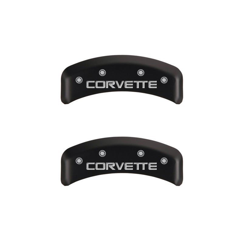 MGP 4 - Piece Gloss Red Caliper Cover Set for Chevrolet Corvette C4 (Part No. mgp13013SCV4RD) | mgp13013SCV4RD - JDMuscleSPK93338