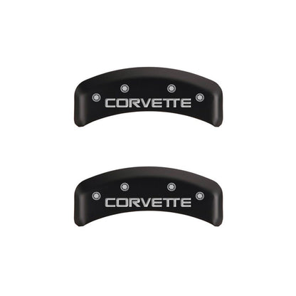 MGP 4 - Piece Gloss Red Caliper Cover Set for Chevrolet Corvette C4 (Part No. mgp13013SCV4RD) | mgp13013SCV4RD - JDMuscleSPK93338