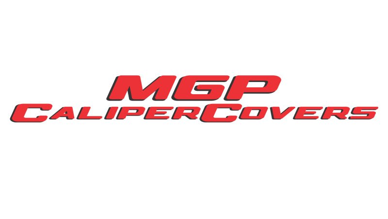 MGP 4 - Piece Gloss Red Caliper Cover Set for Chevrolet Corvette C4 (Part No. mgp13013SCV4RD) | mgp13013SCV4RD - JDMuscleSPK93338