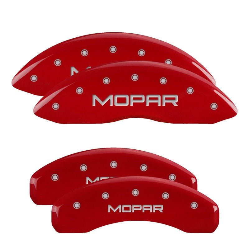 MGP 4 - Piece Gloss Red Caliper Cover Set for Chevrolet Corvette C4 (Part No. mgp13013SCV4RD) | mgp13013SCV4RD - JDMuscleSPK93338
