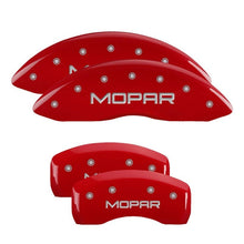 MGP Custom Caliper Covers for Chevrolet Corvette 1997 - 2004 – Red Finish with Silver Engraving | mgp13007SCV5RD - JDMuscleSPK84799