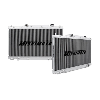 Mishimoto [02-05 Civic] SI Manual Aluminum Radiator - Polished - JDMuscleRadiatorsmisMMRAD-CIV-02SI