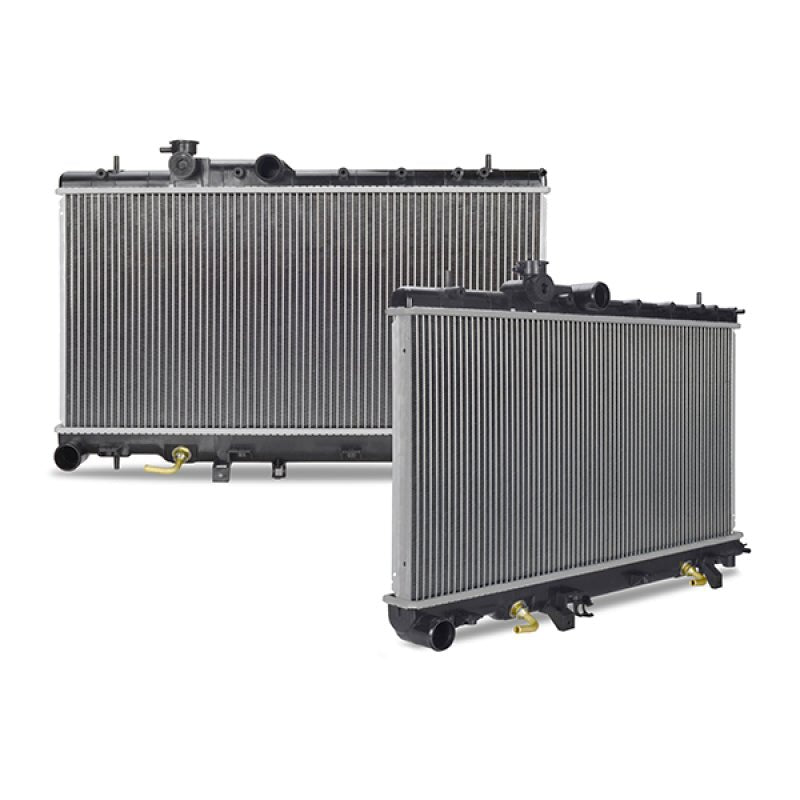 Mishimoto [02-07 WRX / 04-07 WRX STI] OEM Replacement Radiator - Aluminum Core, Black Tanks - JDMuscleRadiatorsmisR2703
