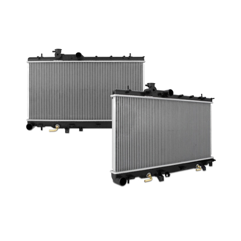 Mishimoto [02-07 WRX / 04-07 WRX STI] OEM Replacement Radiator - Aluminum Core, Black Tanks - JDMuscleRadiatorsmisR2703