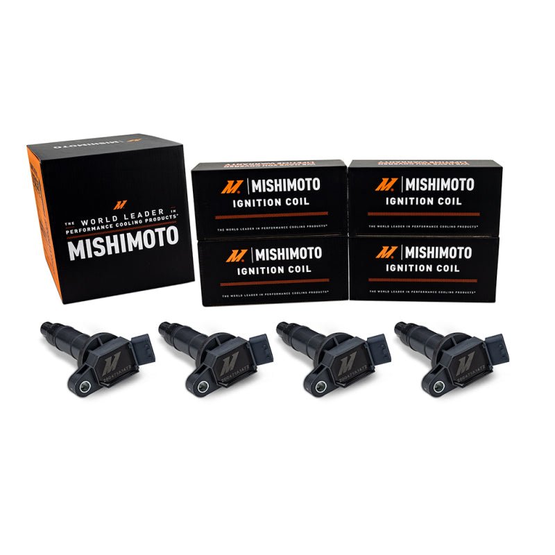 Mishimoto 02 - 11 Toyota Camry 2.4L Ignition Coil Set - 4 Pack | misMMIG - CMRY - 0204 - JDMuscleSPK823110
