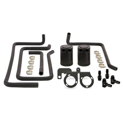 Mishimoto [09-20 370Z] Direct-Fit Baffled Oil Catch Can Kit - Black - JDMuscleCatch CansmisMMBCC-370Z-09PBE