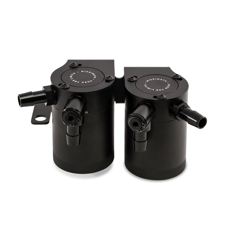 Mishimoto [09-20 370Z] Direct-Fit Baffled Oil Catch Can Kit - Black - JDMuscleCatch CansmisMMBCC-370Z-09PBE