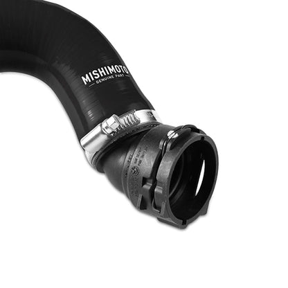 Mishimoto 15+ Ford Mustang GT Black Silicone Upper Radiator Hose Kit Part Number misMMHOSE - MUS8 - 15UBK | misMMHOSE - MUS8 - 15UBK - JDMuscleSPK78607