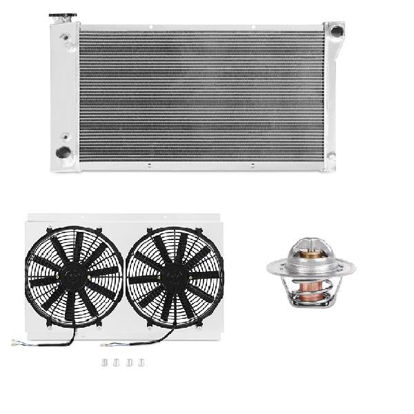 Mishimoto 1967 - 1969 Ford Mustang Cooling Package with Aluminum Radiator and Fan Shroud | misMMCPKG - MUS - 67 - JDMuscleSPK25578