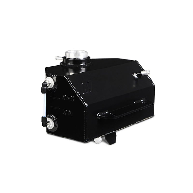 Mishimoto 2015 Ford Mustang EcoBoost / 3.7L / 5.0L Aluminum Coolant Expansion Tank - Black - JDMuscleShop the look 2misMMRT-MUS-15EBK