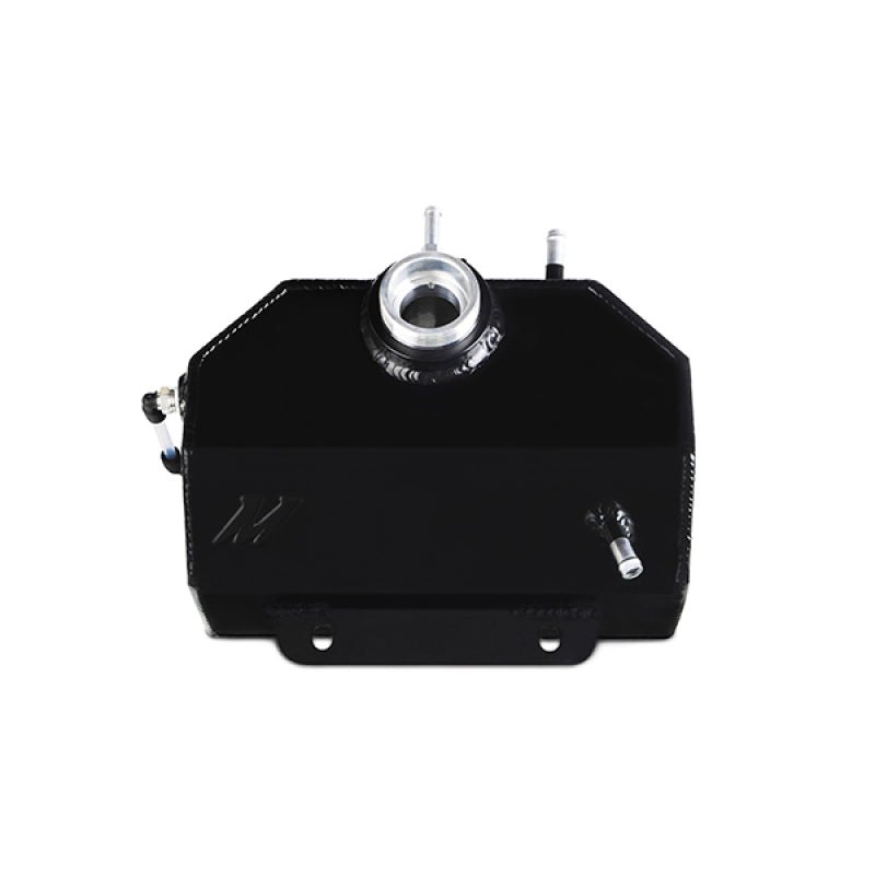 Mishimoto 2015 Ford Mustang EcoBoost / 3.7L / 5.0L Aluminum Coolant Expansion Tank - Black - JDMuscleShop the look 2misMMRT-MUS-15EBK