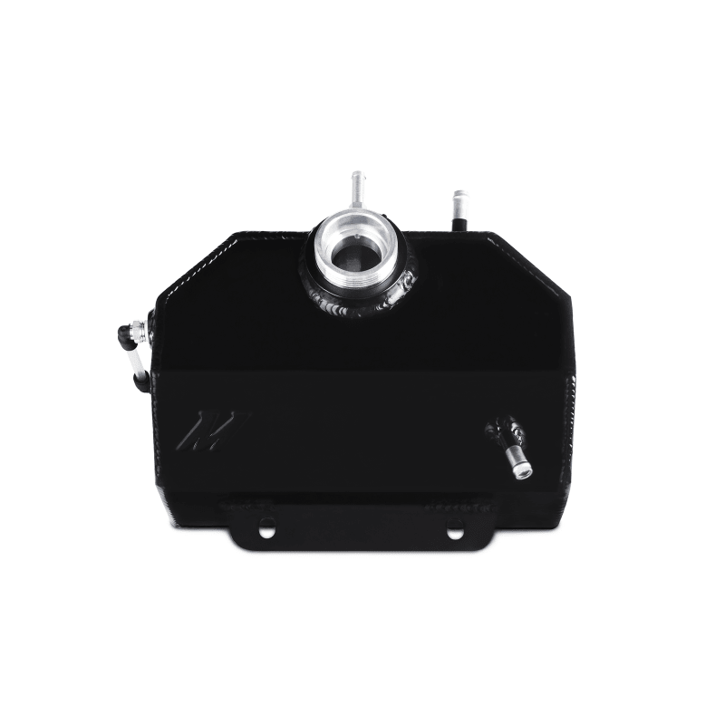 Mishimoto 2015 Ford Mustang EcoBoost / 3.7L / 5.0L Aluminum Coolant Expansion Tank - Black - JDMuscleShop the look 2misMMRT-MUS-15EBK
