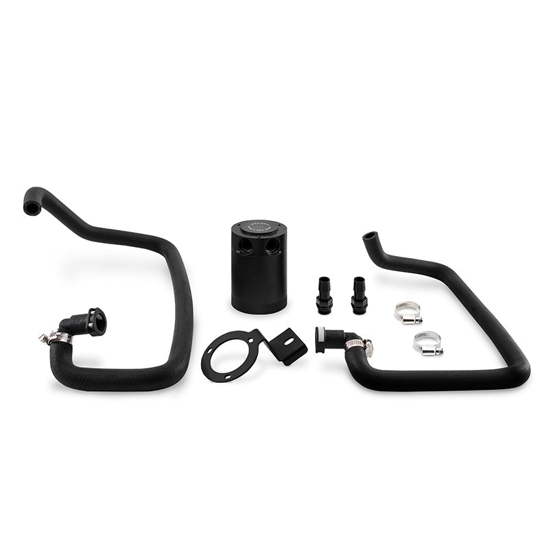 Mishimoto 2015+ Ford Mustang EcoBoost Baffled Oil Catch Can Kit - Black | misMMBCC - MUS4 - 15PBE - JDMuscleSPK182493
