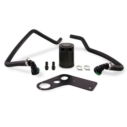 Mishimoto 2015+ Ford Mustang GT Baffled Oil Catch Can Kit - Black | misMMBCC - MUS8 - 15PBE - JDMuscleSPK182496