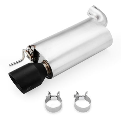 Mishimoto 2015+ Ford Mustang GT Street Axleback Exhaust w/ BlackTips - JDMuscleShop the look 2misMMEXH-MUS8-15ASBK