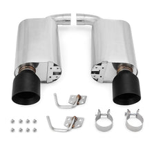 Mishimoto 2015+ Ford Mustang GT Street Axleback Exhaust w/ BlackTips - JDMuscleShop the look 2misMMEXH-MUS8-15ASBK