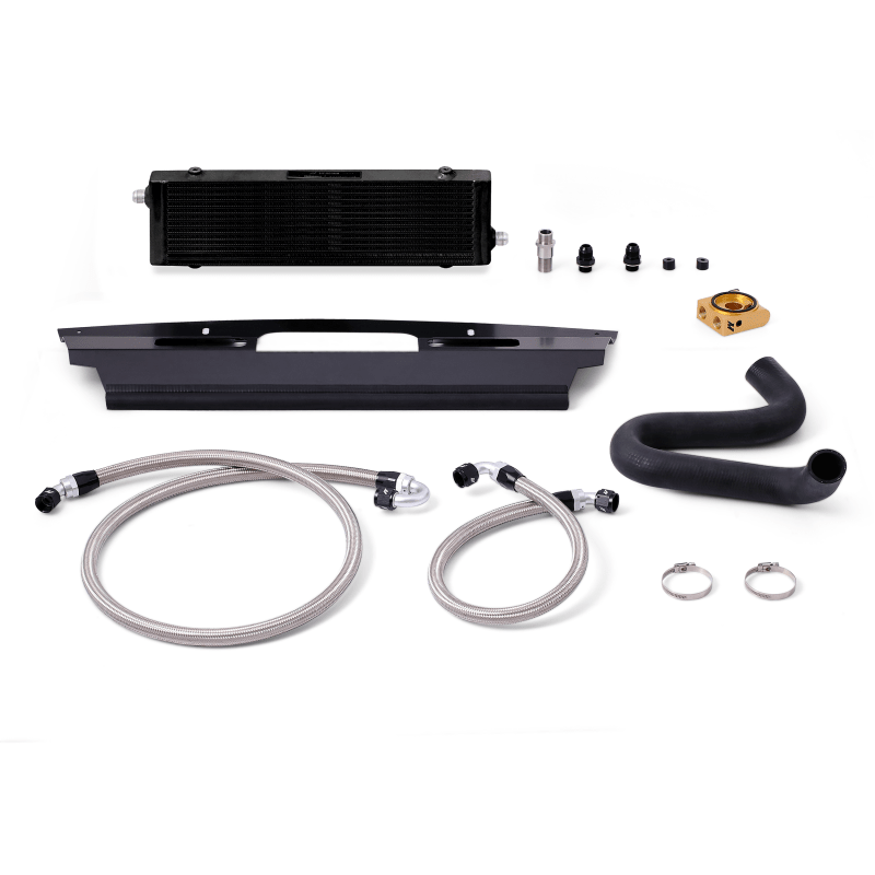 Mishimoto 2015+ Ford Mustang GT Thermostatic Oil Cooler Kit - Black | misMMOC - MUS8 - 15TBK - JDMuscleSPK43185