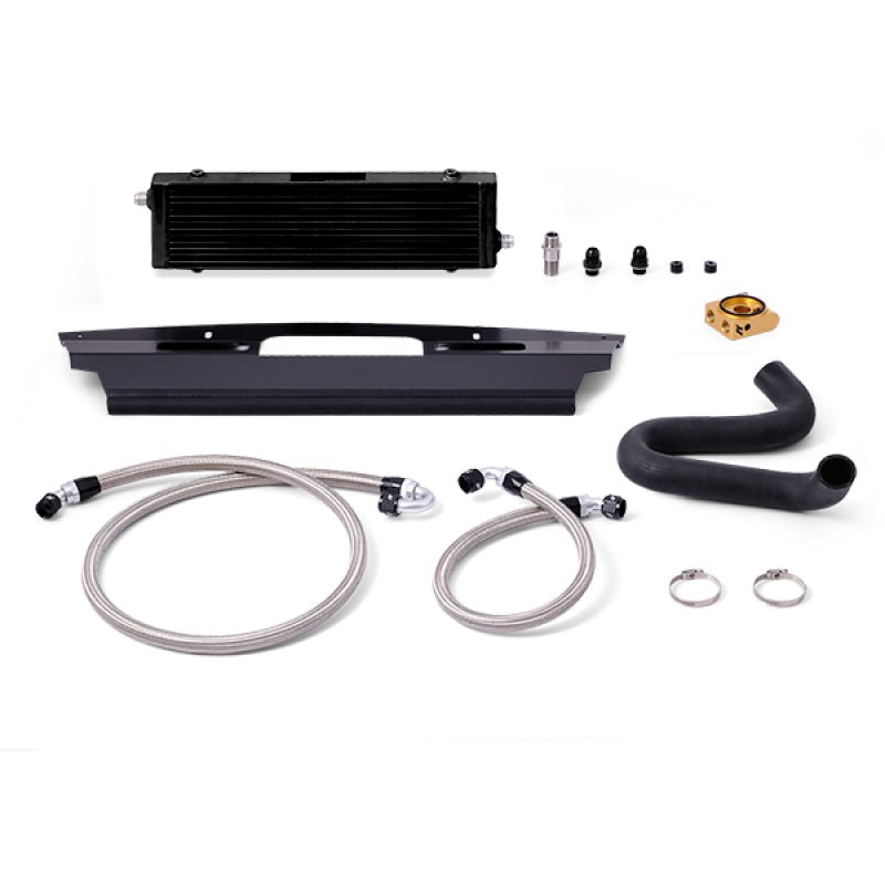 Mishimoto 2015+ Ford Mustang GT Thermostatic Oil Cooler Kit - Black | misMMOC - MUS8 - 15TBK - JDMuscleSPK43185