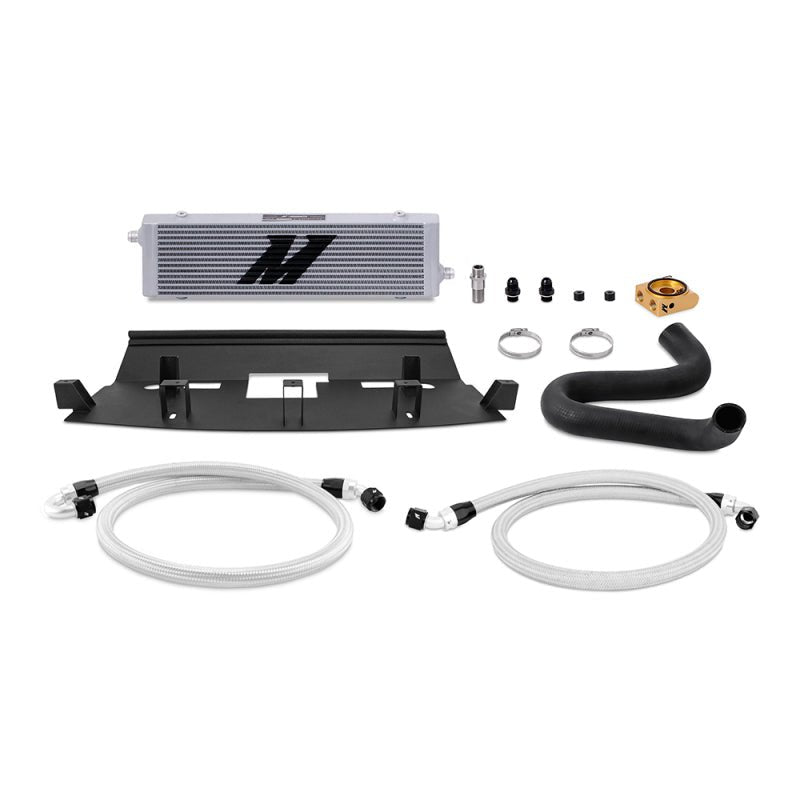 Mishimoto 2018 - 2023 Ford Mustang GT Thermostatic Oil Cooler Kit - Silver | misMMOC - MUS8 - 18T - JDMuscleSPK366937