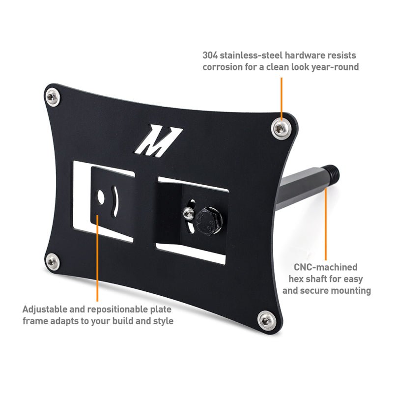 Mishimoto 2023+ Toyota GR Corolla License Plate Relocation Kit - JDMuscleSPKmisMMLP-GRC-23