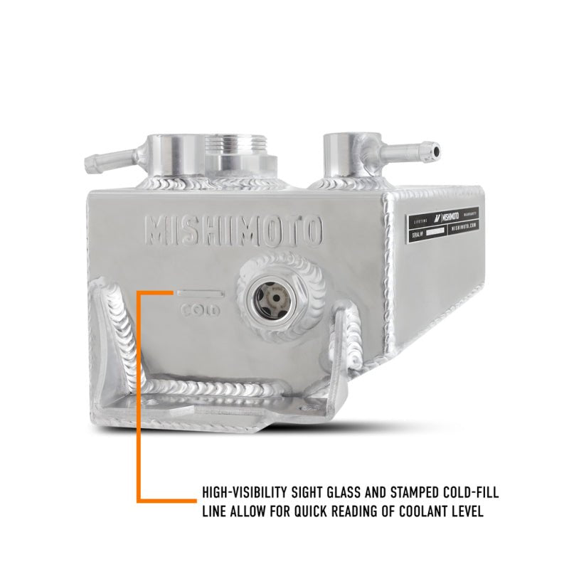 Mishimoto 2024+ Ford Mustang V8 & 2.3L EcoBoost Expansion Tank – Polished Finish | misMMRT - MUS - 24P - JDMuscleSPK716977