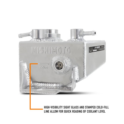Mishimoto 2024+ Ford Mustang V8 & 2.3L EcoBoost Expansion Tank – Polished Finish | misMMRT - MUS - 24P - JDMuscleSPK716977