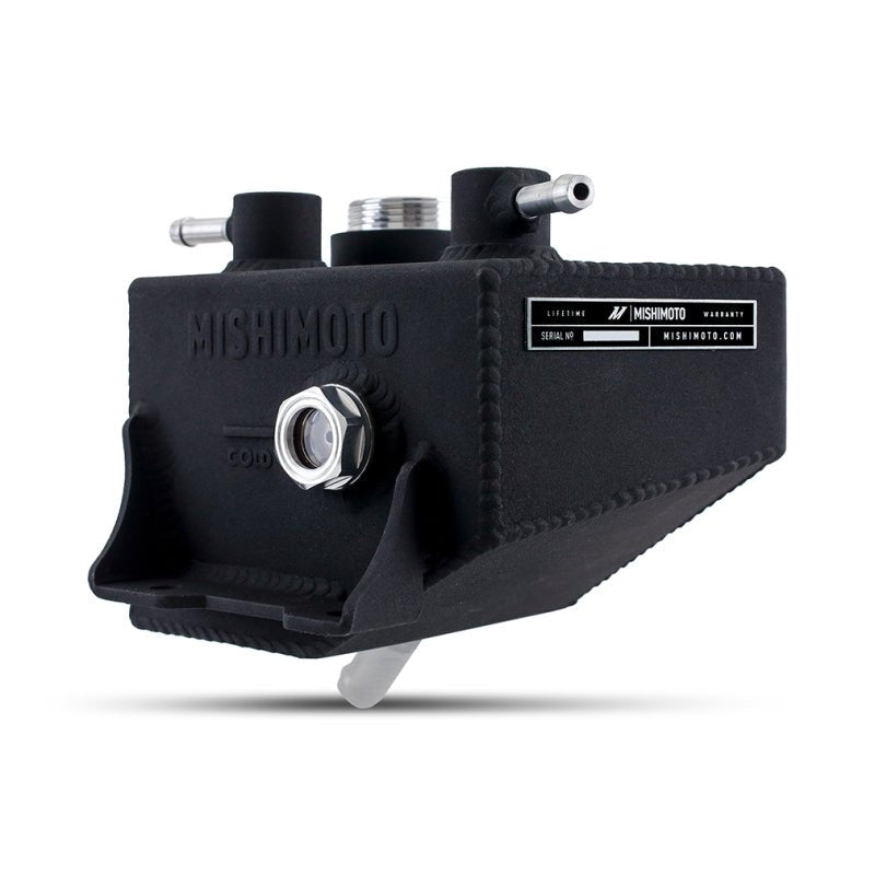 Mishimoto 2024+ Ford Mustang V8/2.3L EcoBoost Expansion Tank - Black - JDMuscleShop the look 2misMMRT-MUS-24MWBK