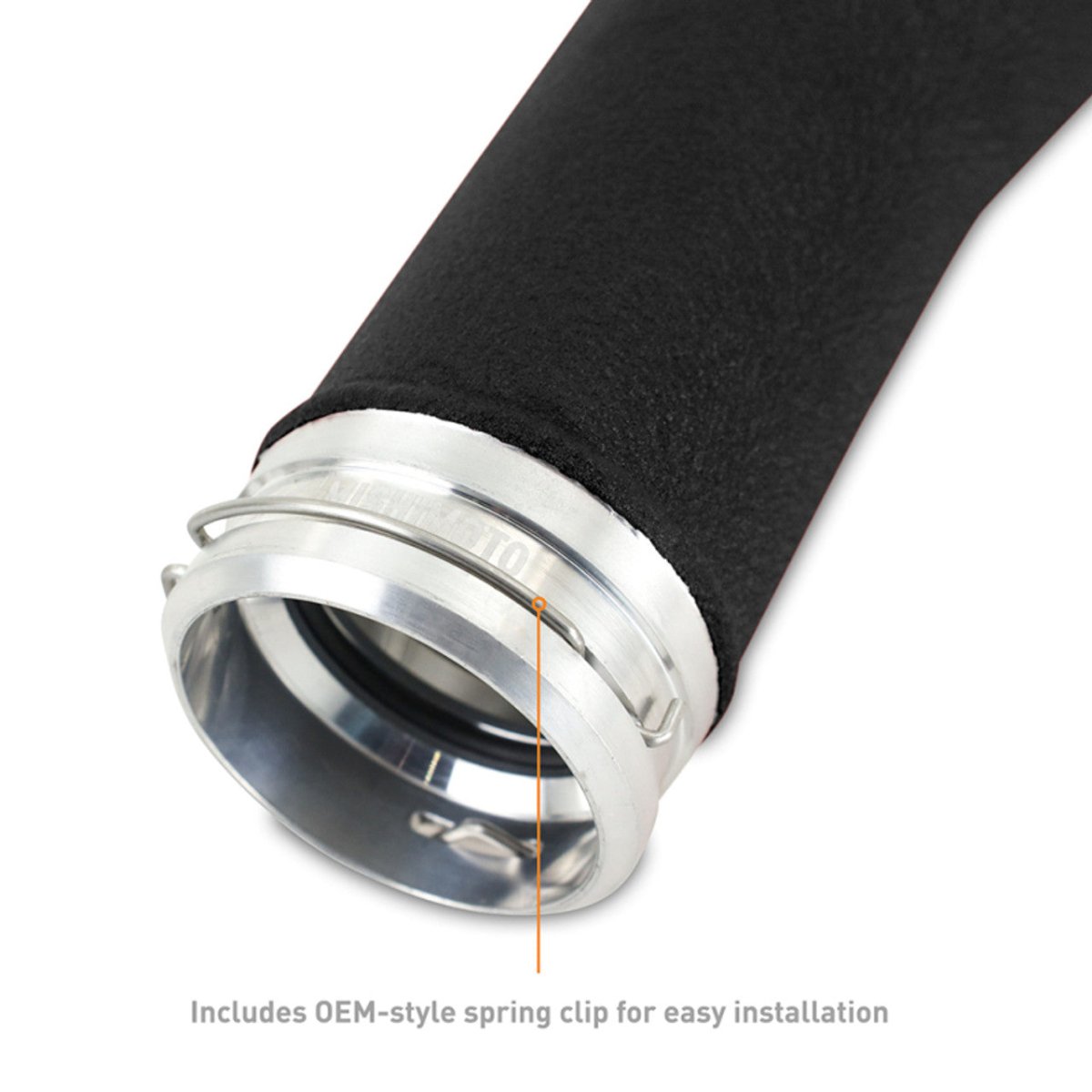 Mishimoto [22 - 26 WRX] Charge Pipe Micro - Wrinkle Black | MMICP - WRX - 22MWBK - JDMuscleCharge PipesmisMMICP-WRX-22MWBK