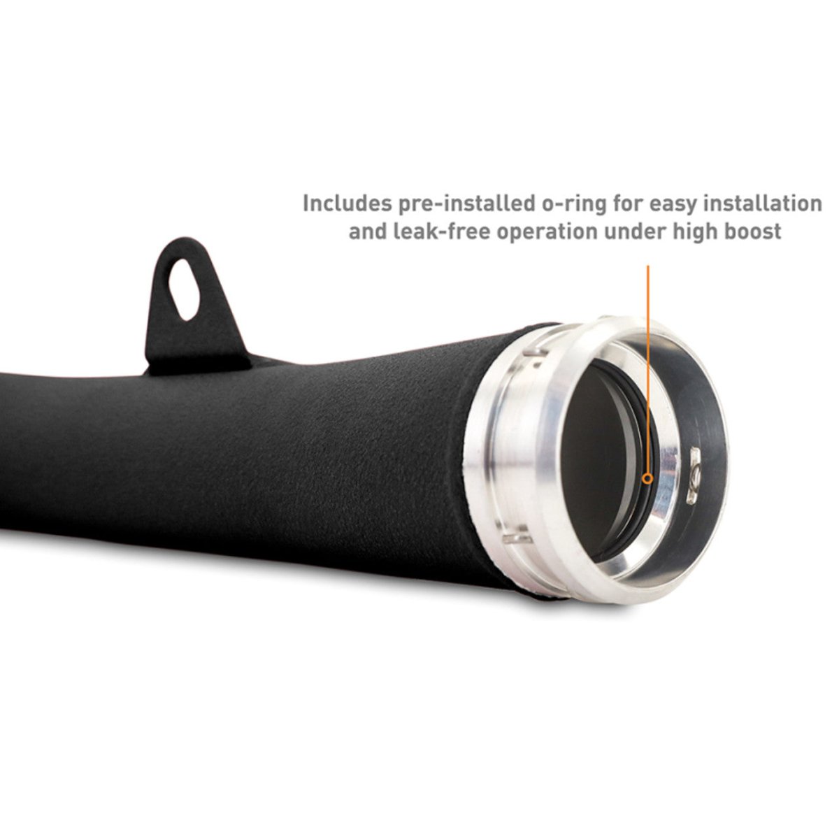 Mishimoto [22 - 26 WRX] Charge Pipe Micro - Wrinkle Black | MMICP - WRX - 22MWBK - JDMuscleCharge PipesmisMMICP-WRX-22MWBK