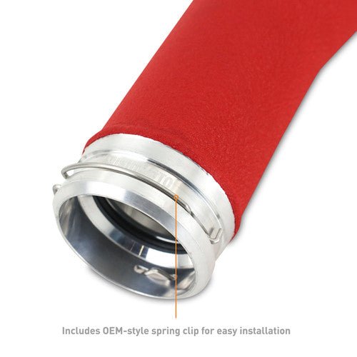 Mishimoto [22 - 26 WRX] Charge Pipe - Wrinkle Red | MMICP - WRX - 22WRD - JDMuscleCharge PipesmisMMICP-WRX-22WRD