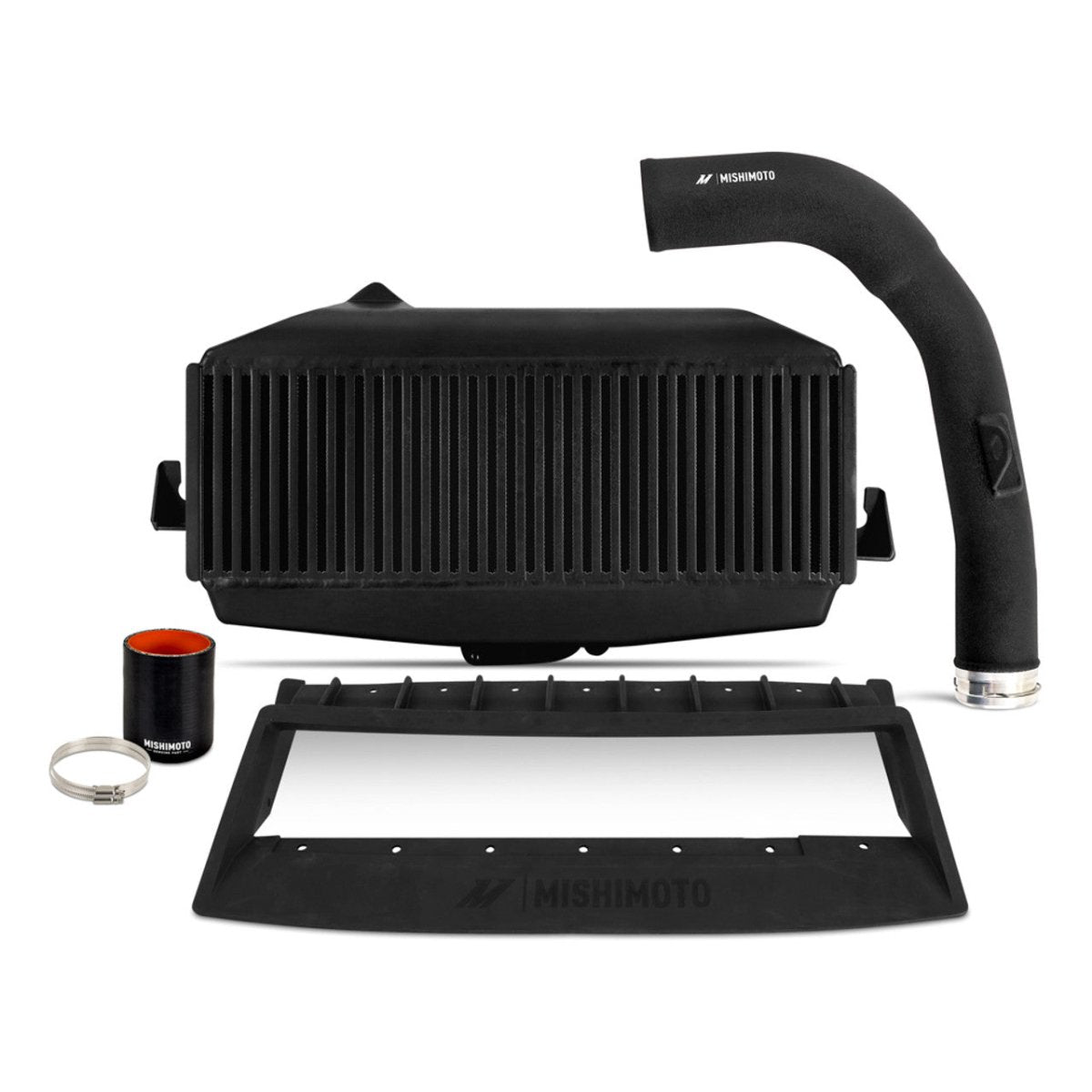 Mishimoto [22 - 26 WRX] TMIC Kit Black Core Black Pipes | MMTMIC - WRX - 22KBKBK - JDMuscleIntercoolersmisMMTMIC-WRX-22KBKBK