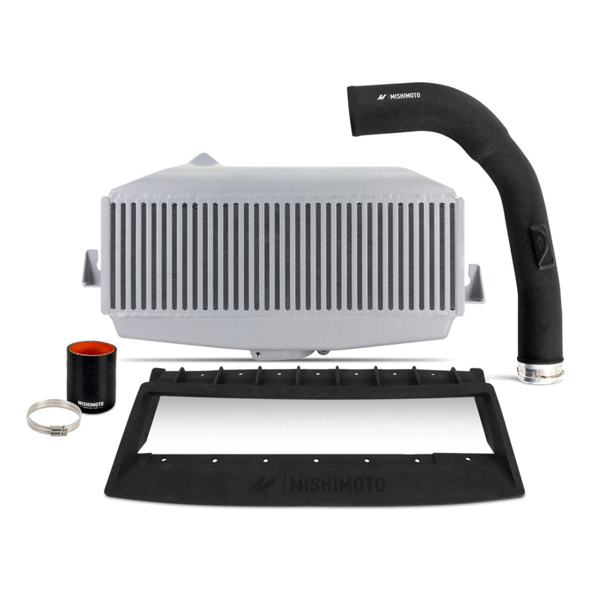 Mishimoto 22+ WRX TMIC Kit Silver Core Black Pipes | MMTMIC - WRX - 22KSLBK - JDMuscleIntercoolersmisMMTMIC-WRX-22KSLBK