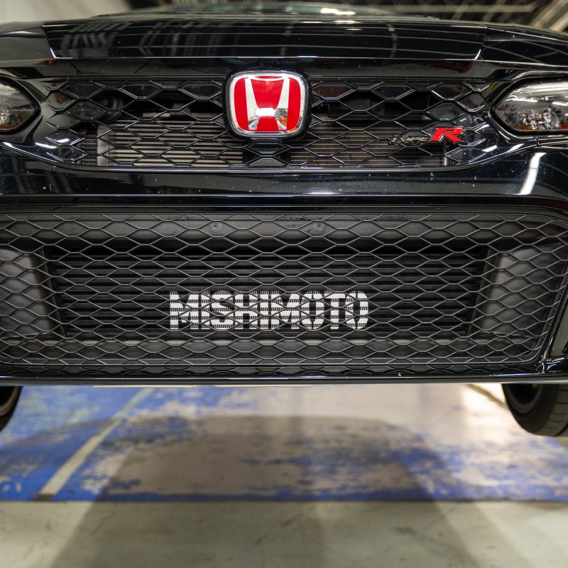 Mishimoto [23-26 Civic Type R] Intercooler Kit with Pipes - Silver Intercooler, Red Pipes - JDMuscleIntercoolersmisMMINT-CTR-23KSLRD