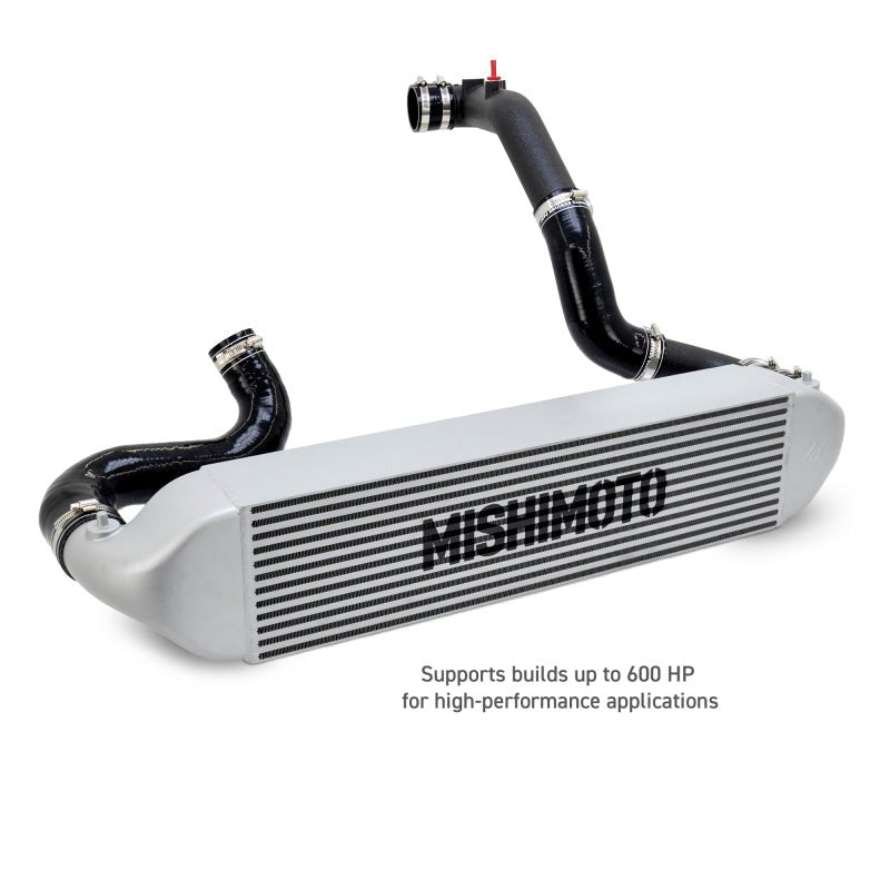 Mishimoto [23-26 Civic Type R] Intercooler Kit with Pipes - Silver Intercooler, Red Pipes - JDMuscleIntercoolersmisMMINT-CTR-23KSLRD