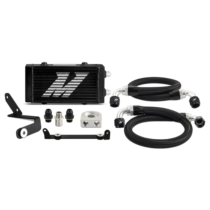 Mishimoto 23 - 26 Toyota GR Corolla Oil Cooler Kit - Non Thermostatic - BK | MMOC - GRC - 23NTBK - JDMuscleOil Control DevicesmisMMOC-GRC-23NTBK