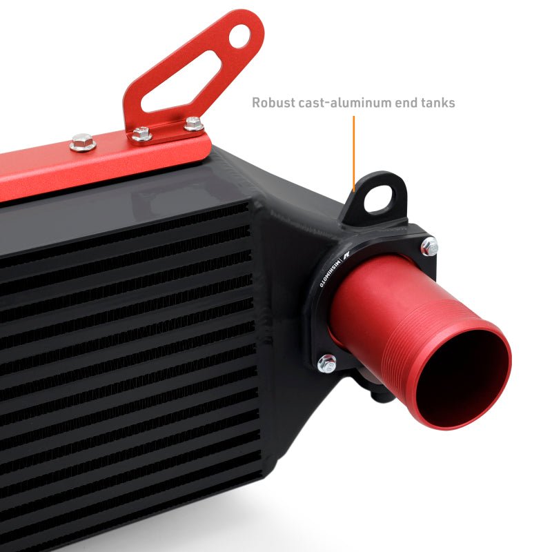 Mishimoto [23+ GR Corolla] Intercooler & Pipe Kit - Black Cooler - Red Pipes | MMINT - GRC - 23KBKRD - JDMuscleIntercoolersmisMMINT-GRC-23KBKRD