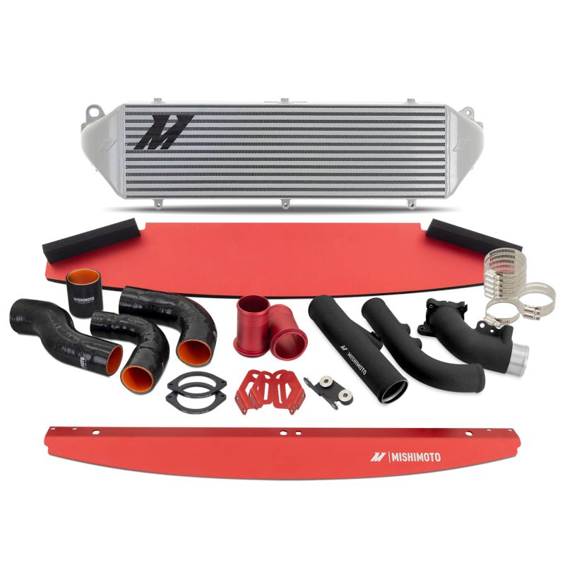 Mishimoto [23+ GR Corolla] Intercooler & Pipe Kit - Silver Cooler - Black Pipes | MMINT - GRC - 23KBKRD - JDMuscleIntercoolersmisMMINT-GRC-23KSLBK