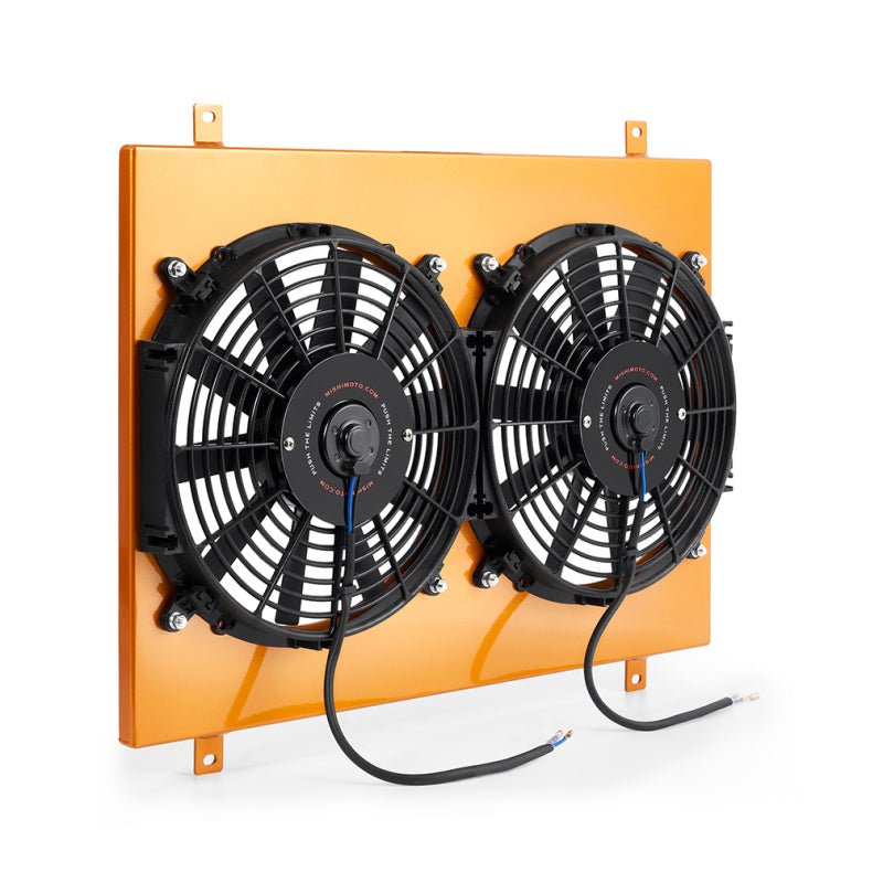Mishimoto 79 - 93 Ford Mustang Aluminum Fan Shroud Gold - JDMuscleShop the look 2misMMFS-MUS-79GD